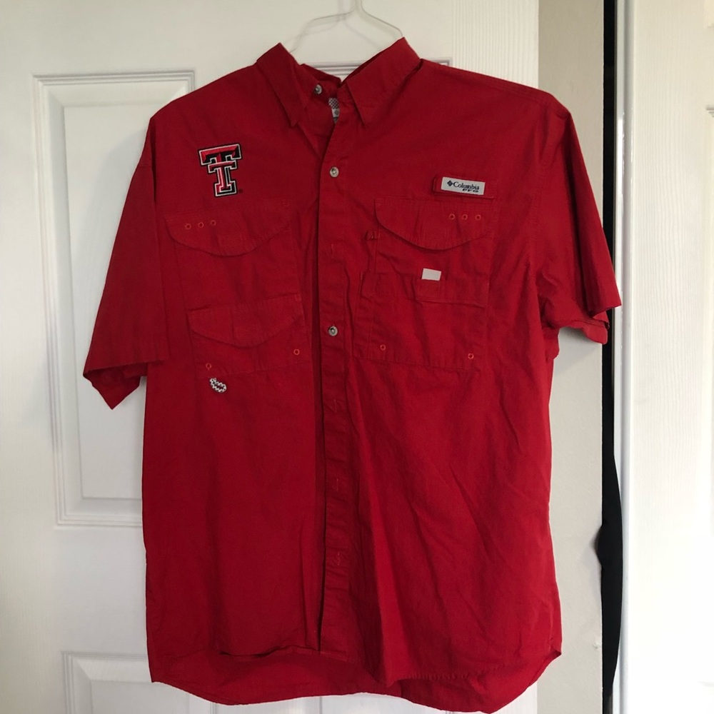 Texas Tech Columbia button downs